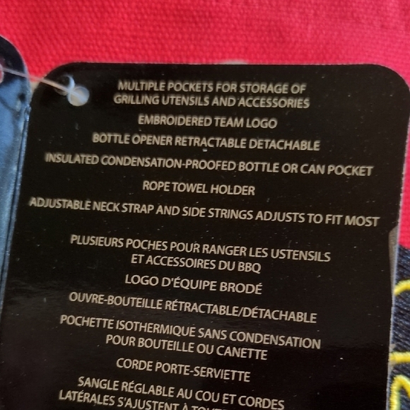 NWT Chicago Blackhawks Apron with Embroidered Logo - Picture 4 of 7